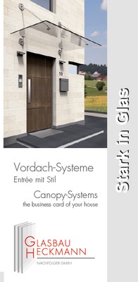 Flyer-Vordach-Heckmann
